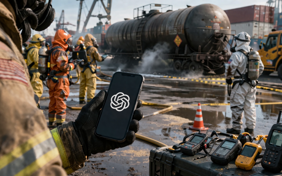AI on the HazMat Scene: A Powerful Tool, a Dangerous Crutch