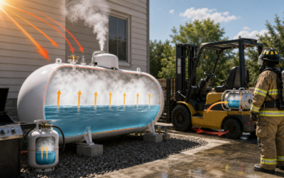 The Propane Tank Looks Simple Until You Stand Too Close to It